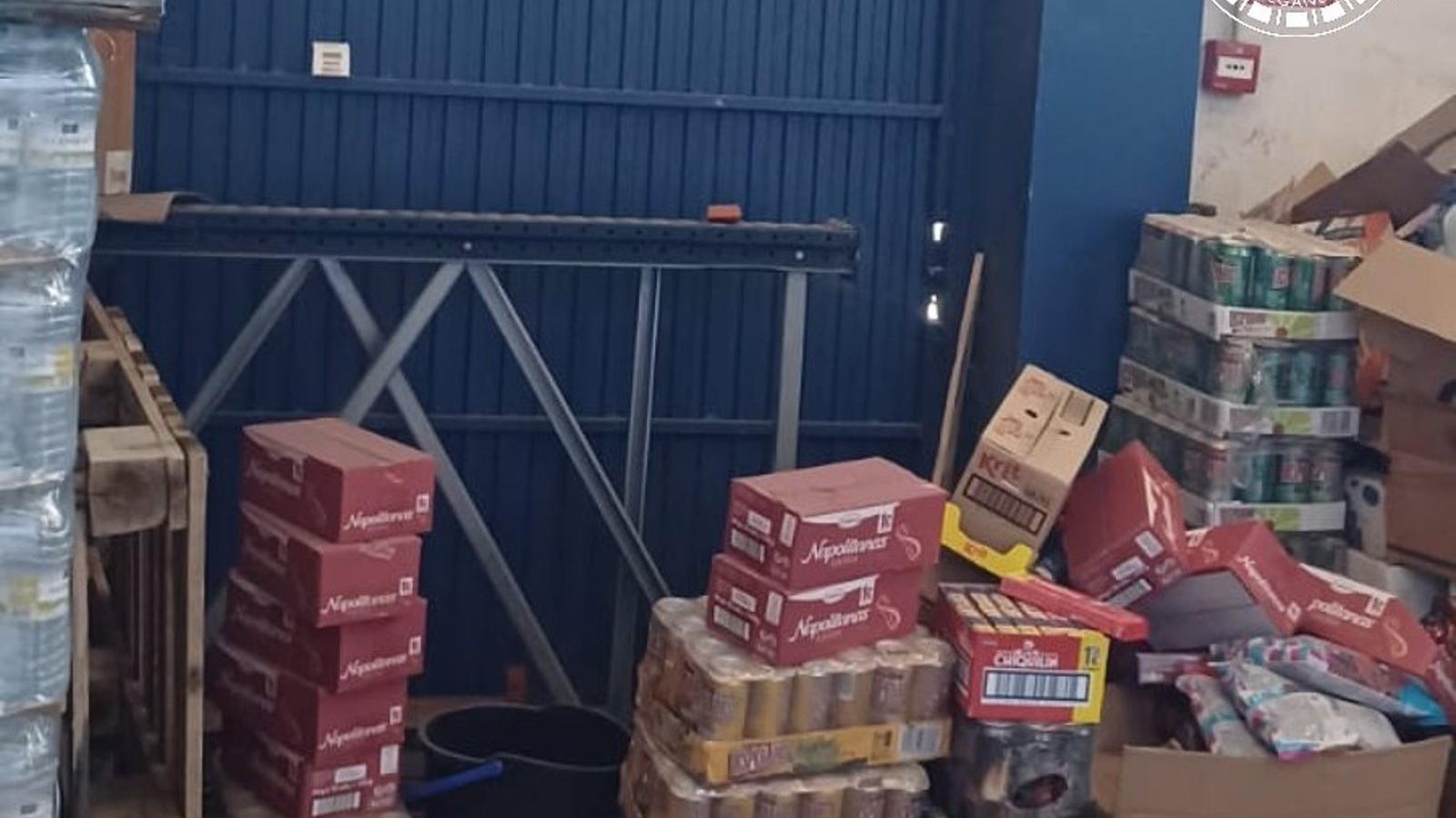 Clausura de almacén en Leganés por múltiples irregularidades