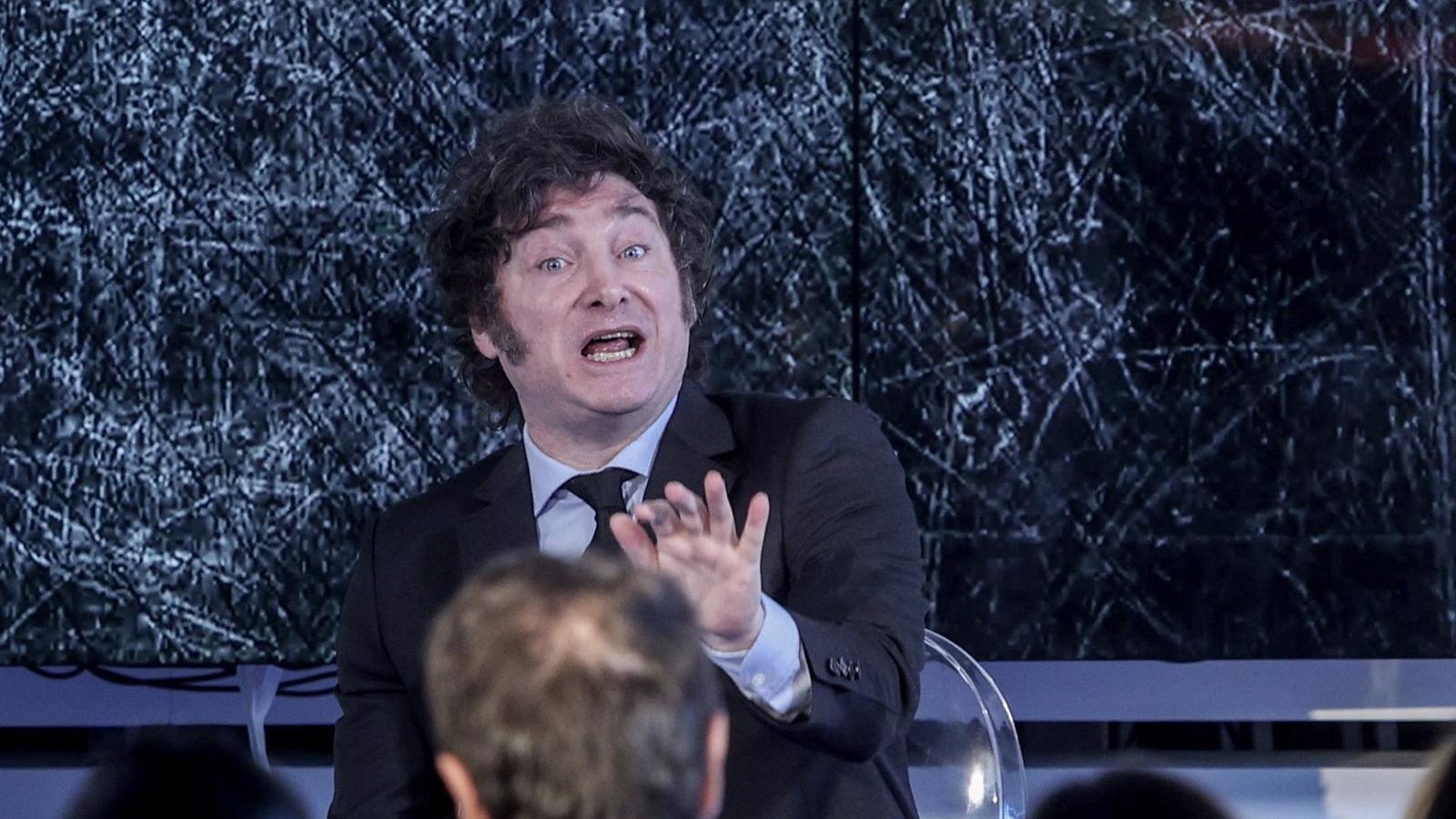 El presidente de Argentina se reúne con directivos de empresas españolas en Madrid