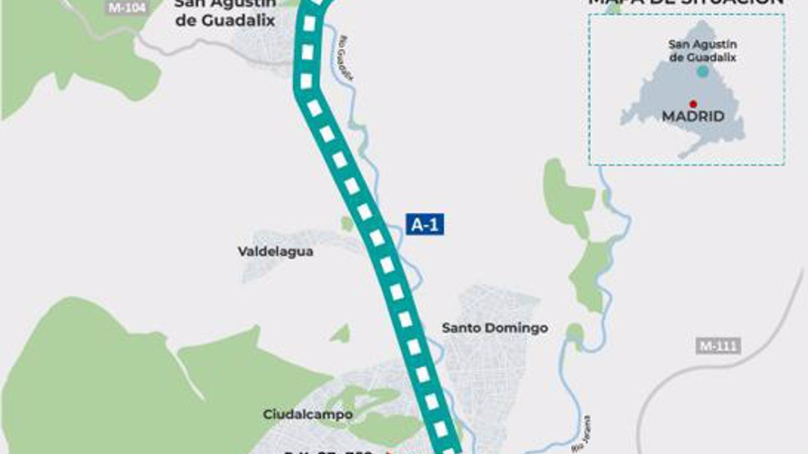 Adjudicado el proyecto de ampliación de la autovía A-1 en la Comunidad de Madrid