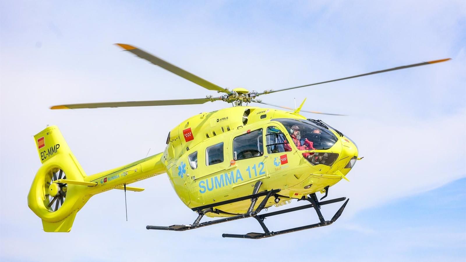  Un ciclista herido grave en Prádena del Rincón tras un accidente