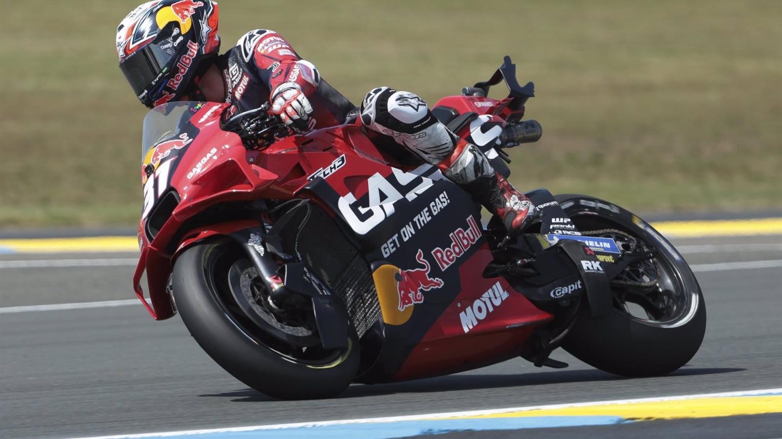 Pedro Acosta se siente satisfecho con su progreso en MotoGP