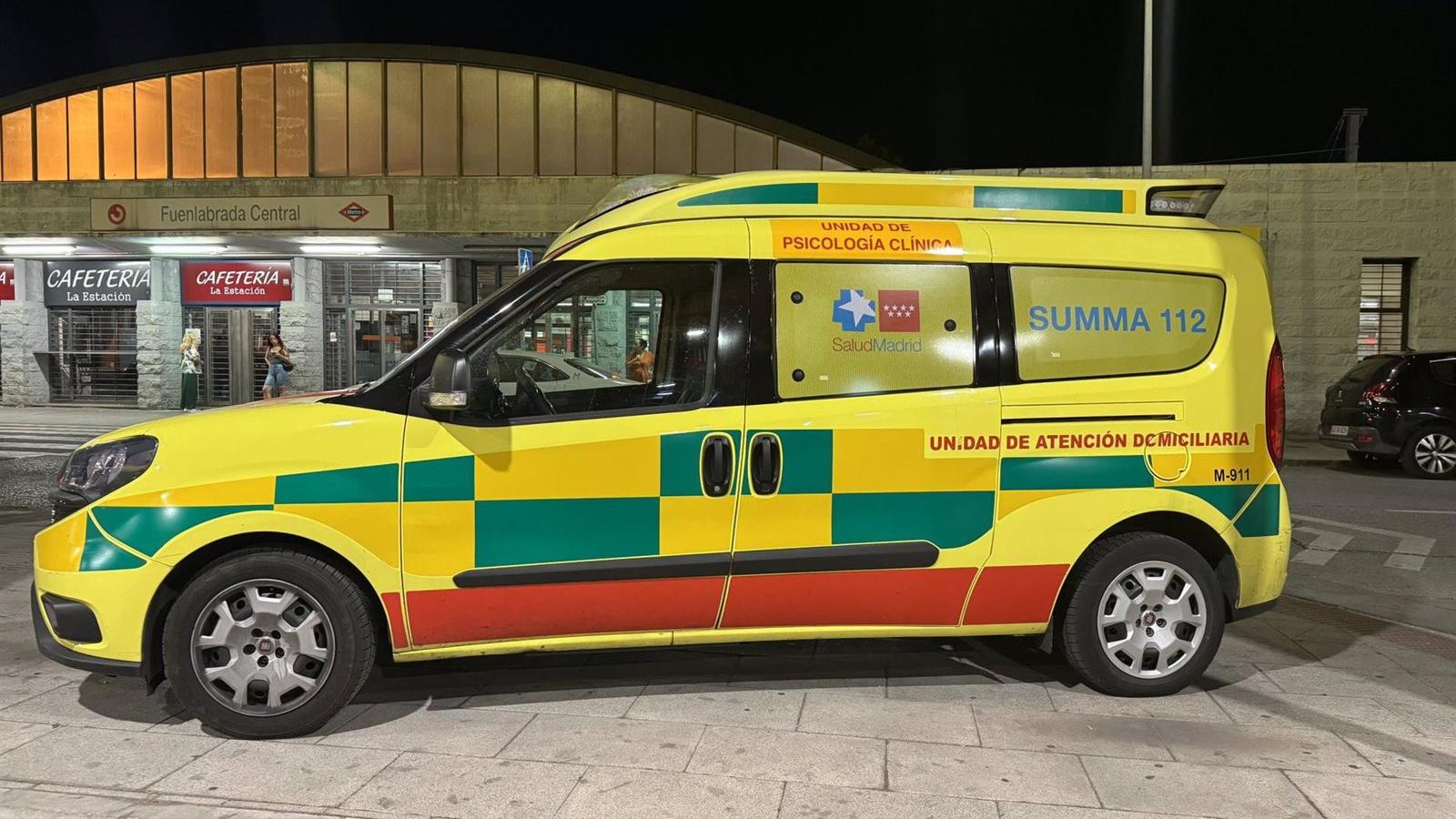 Un joven herido de gravedad al caer a las vías del tren en Fuenlabrada