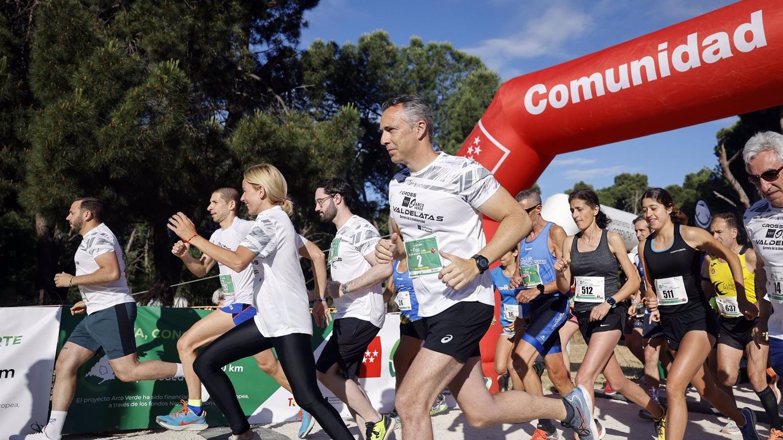  La Comunidad de Madrid celebra la primera edición del 'Cross Arco Verde Valdelatas'
