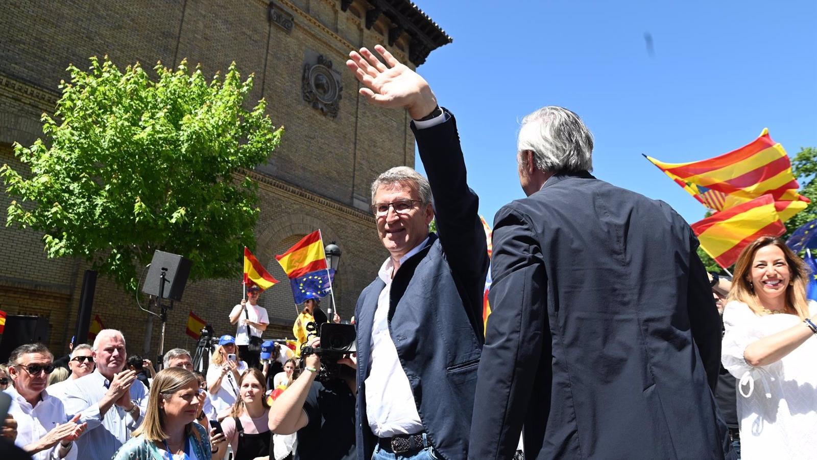 Feijóo pide no aceptar la amnistía ni la corrupción que afecta al Gobierno