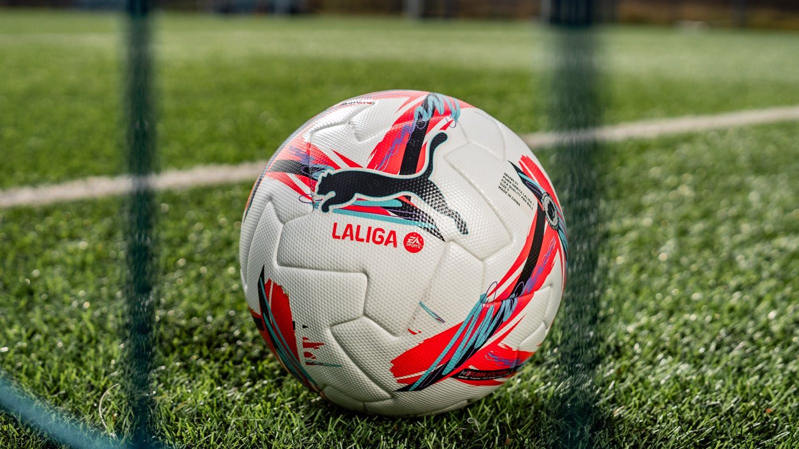 LaLiga y Puma presentan el balón 'Orbita' para la temporada 2024-25