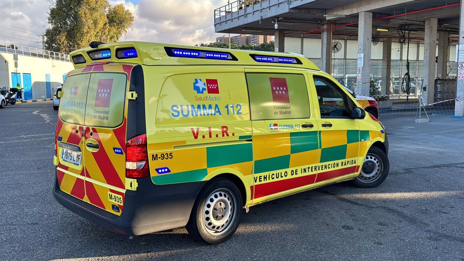 Herida grave una mujer de 73 años atropellada en Las Rozas