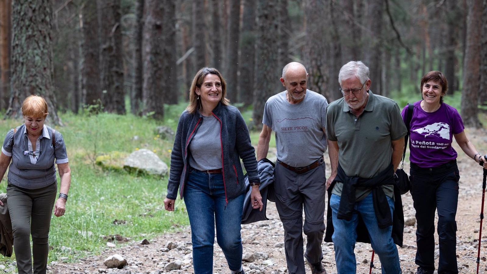  La vicepresidenta Teresa Ribera promueve la conservación del medioambiente en la jornada de reflexión