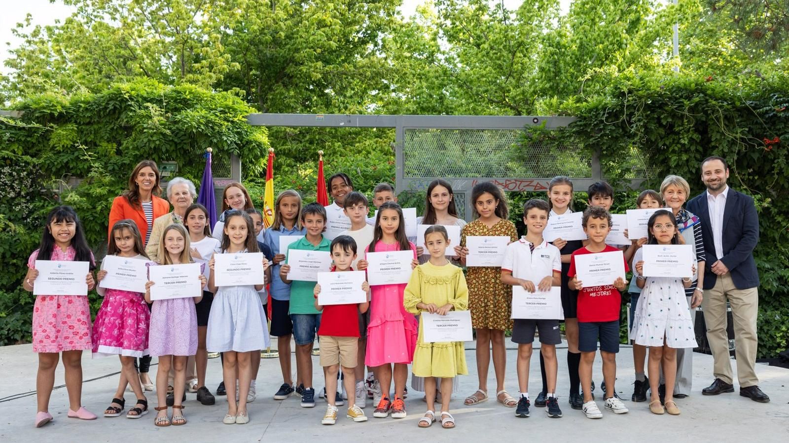 Pozuelo de Alarcón celebra la entrega de premios del concurso escolar 'Gerardo Diego'