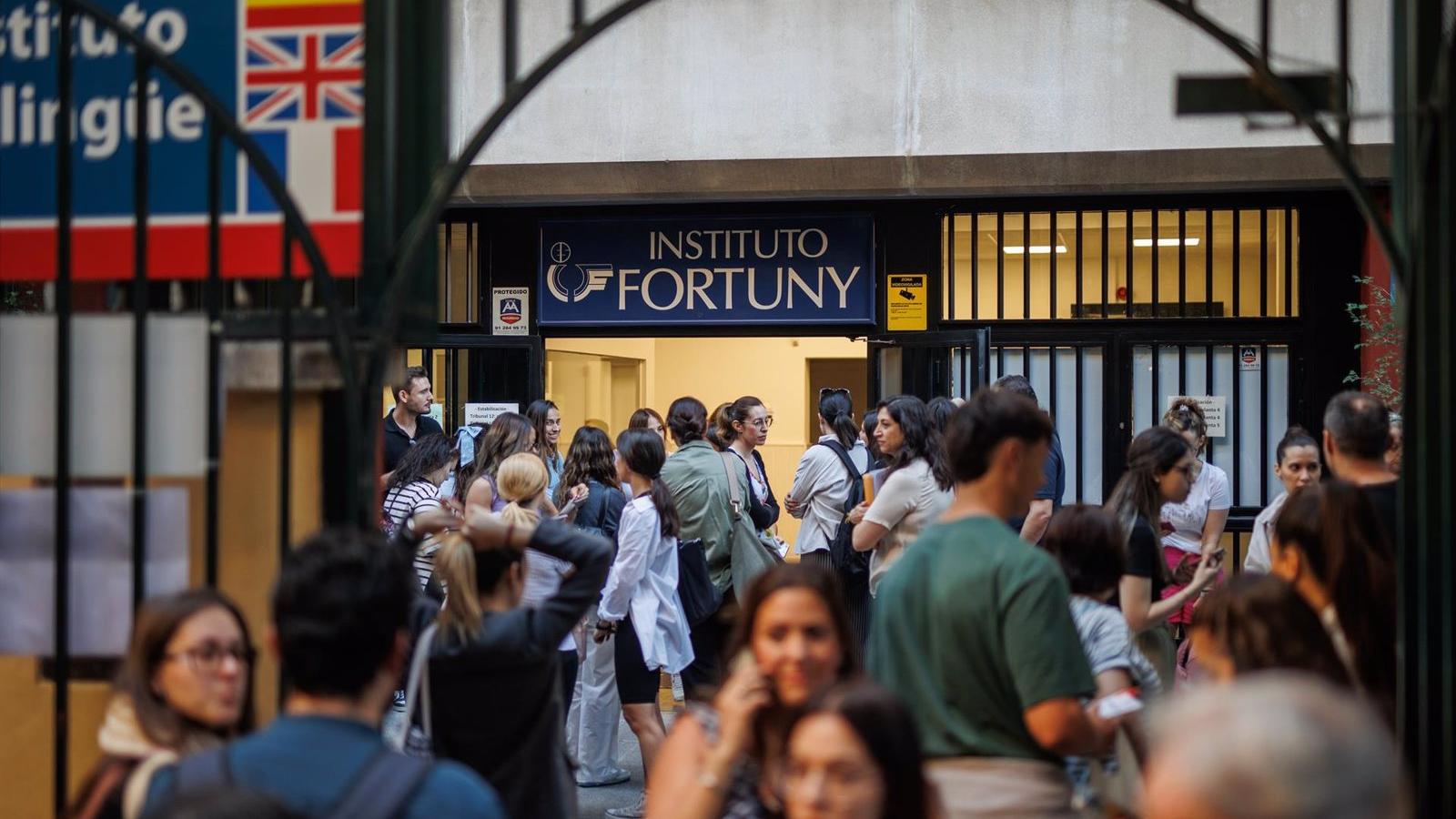  Las oposiciones al cuerpo de maestros en la Comunidad de Madrid se desarrollan con total normalidad pese a algunas incidencias