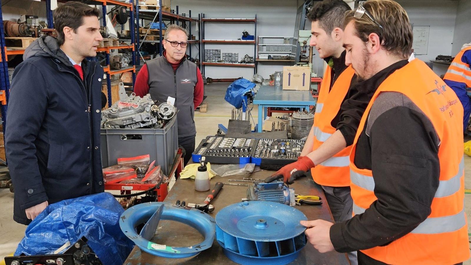 Viciana defiende el crecimiento de la FP en Madrid y cifra en 5.800 las plazas vacantes