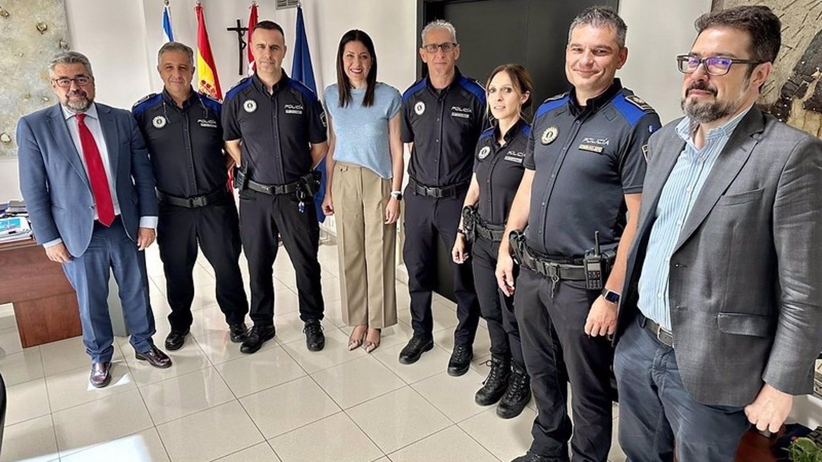 Majadahonda da la bienvenida a cuatro nuevos subinspectores de Policía Local