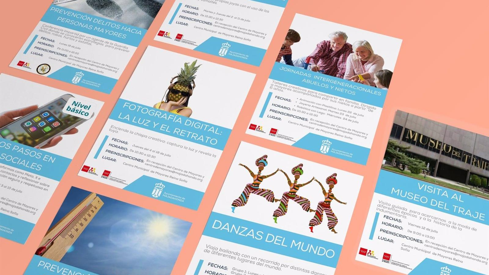 Majadahonda ofrece una variada programación cultural para mayores este verano