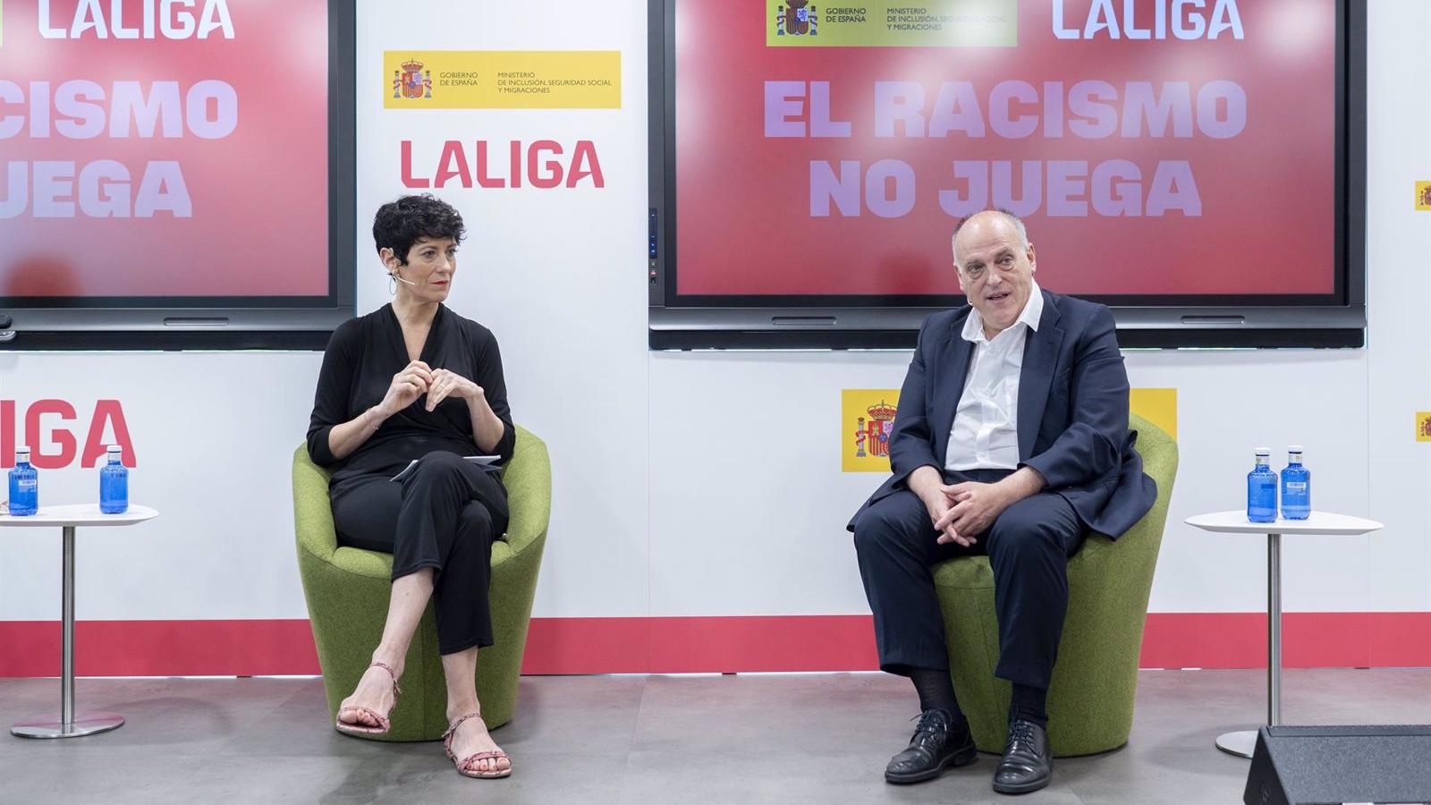 LaLiga reafirma su compromiso con Vinícius contra el racismo