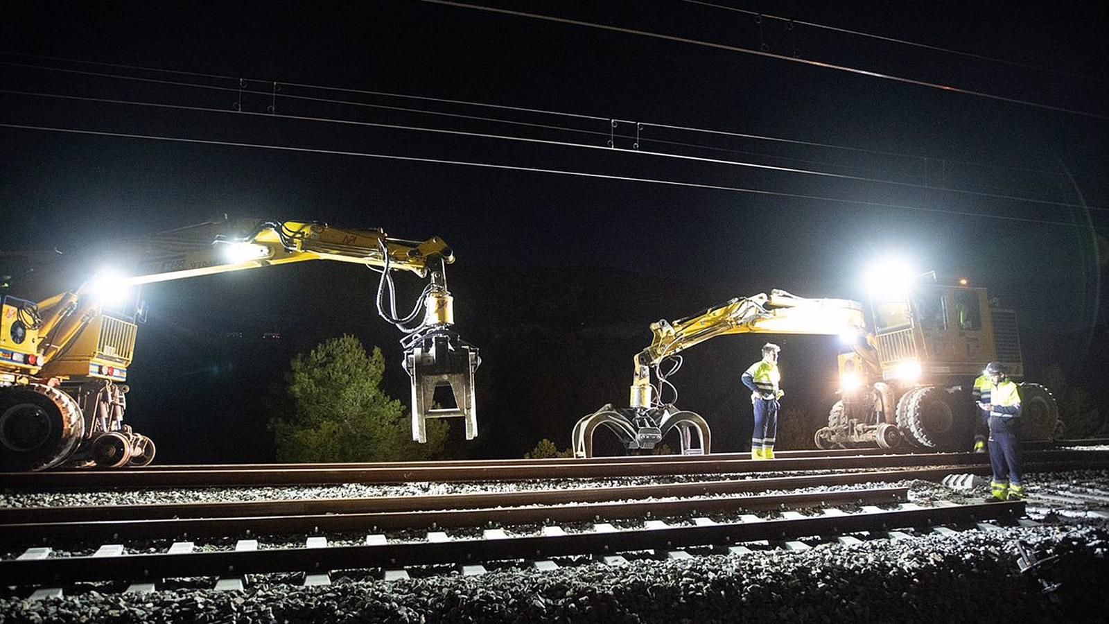 Adif inicia trabajos nocturnos de mantenimiento en estaciones de Cercanías de Madrid