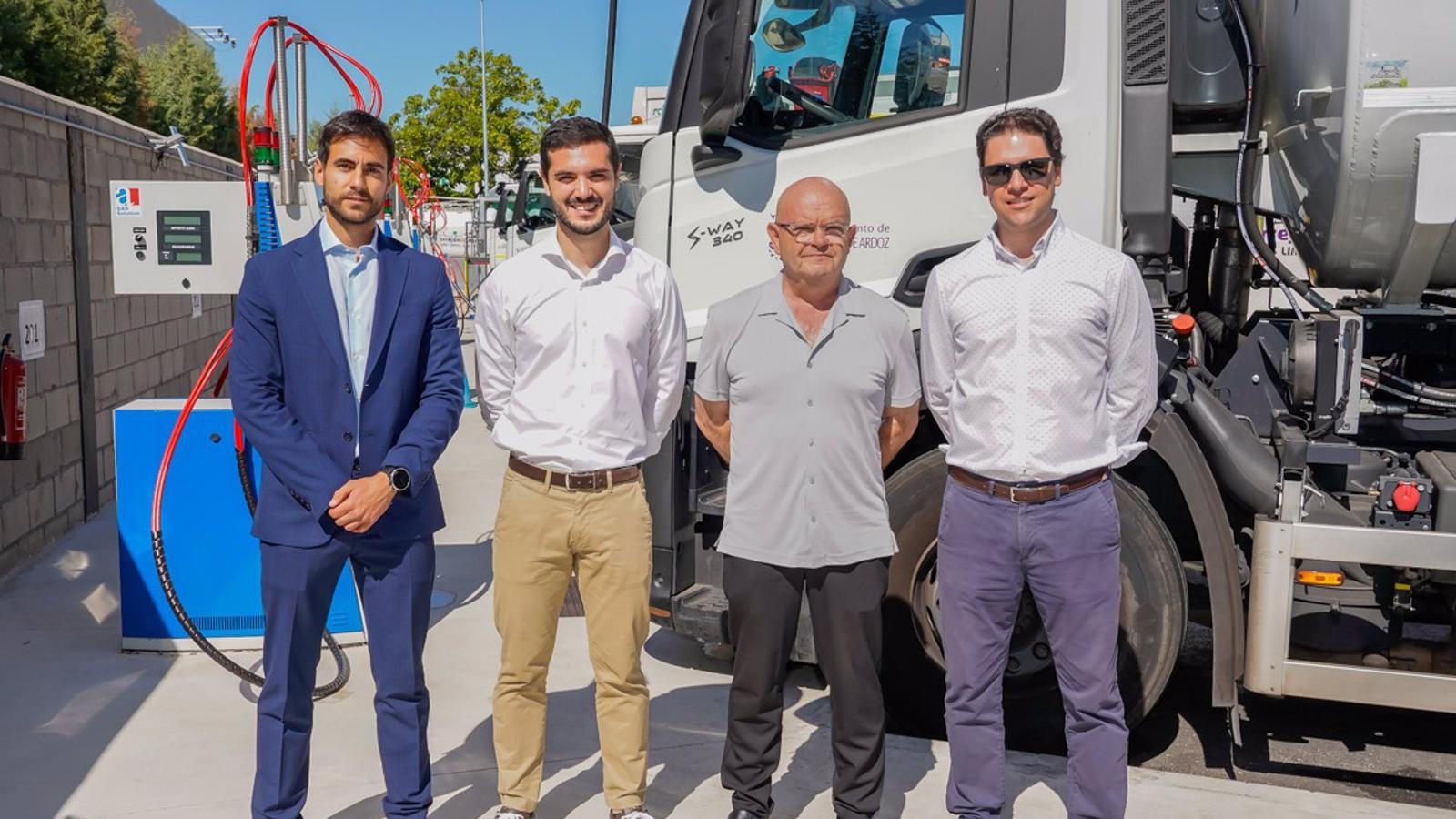 Torrejón de Ardoz presenta su nueva estación de recarga GNC