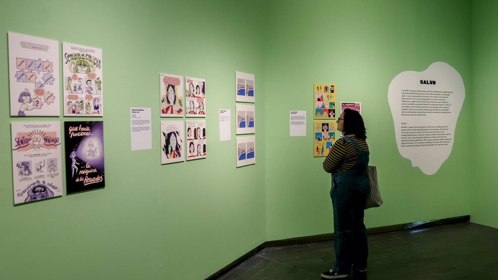 La exposición de cómic autobiográfico femenino ‘Perdona, estoy hablando’ recorrerá Alemania y Países Bajos