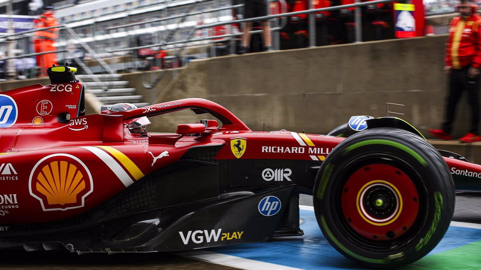 Sainz destaca la solidez de Ferrari en Silverstone