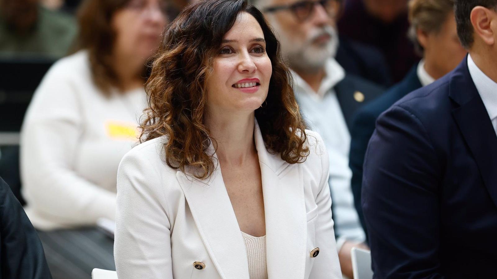 Ayuso denuncia que la "destrucción personal con fines políticos" de Nacho Cano es "simplemente estalinismo"