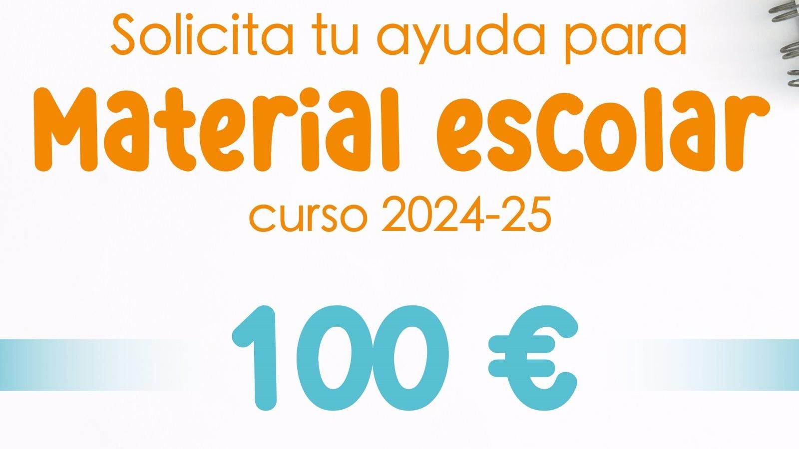 Pozuelo de Alarcón ofrece ayudas de 100 euros para material escolar