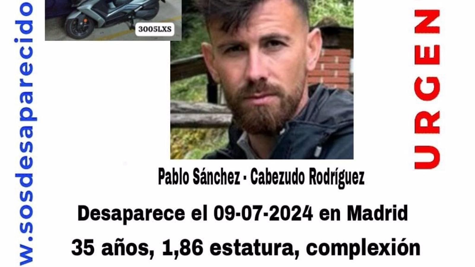 Buscan a dos personas desaparecidas en Madrid y Fuenlabrada