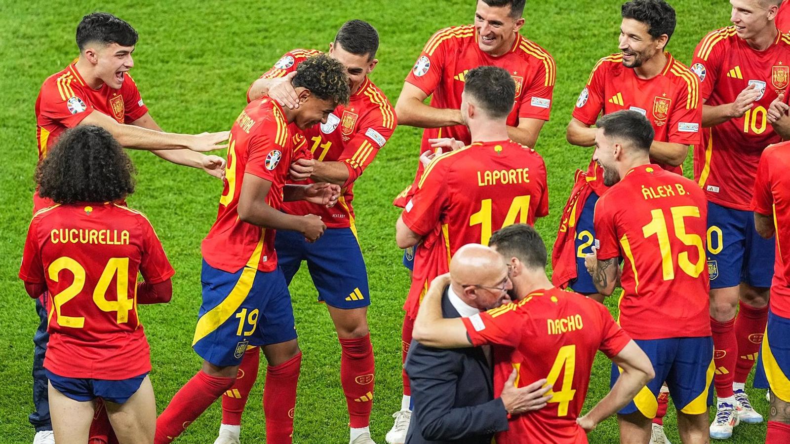 Lamine Yamal celebra su cumpleaños ganando la Eurocopa