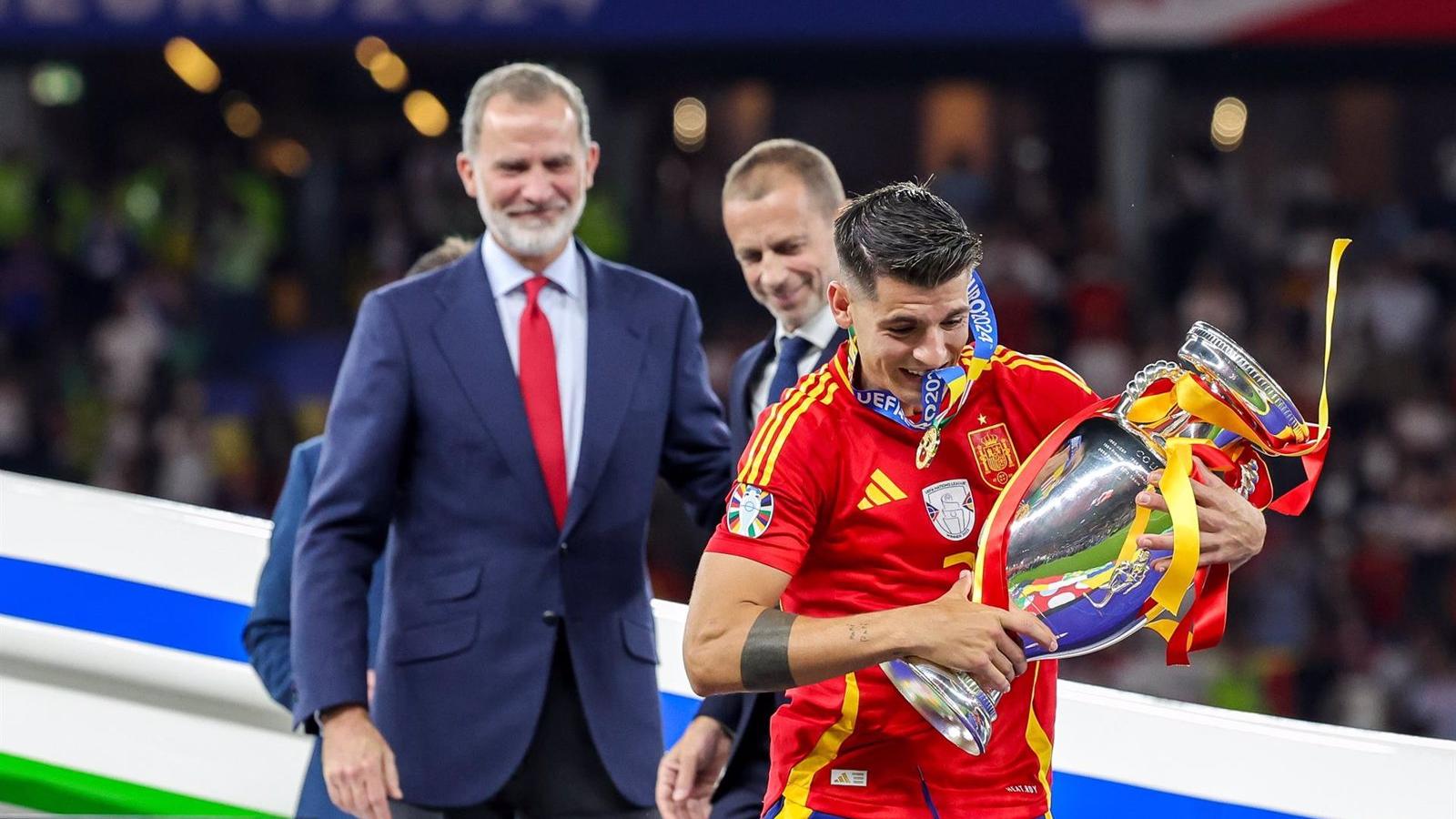 Morata agradece a Iniesta y Bojan tras conquistar la Eurocopa 2024