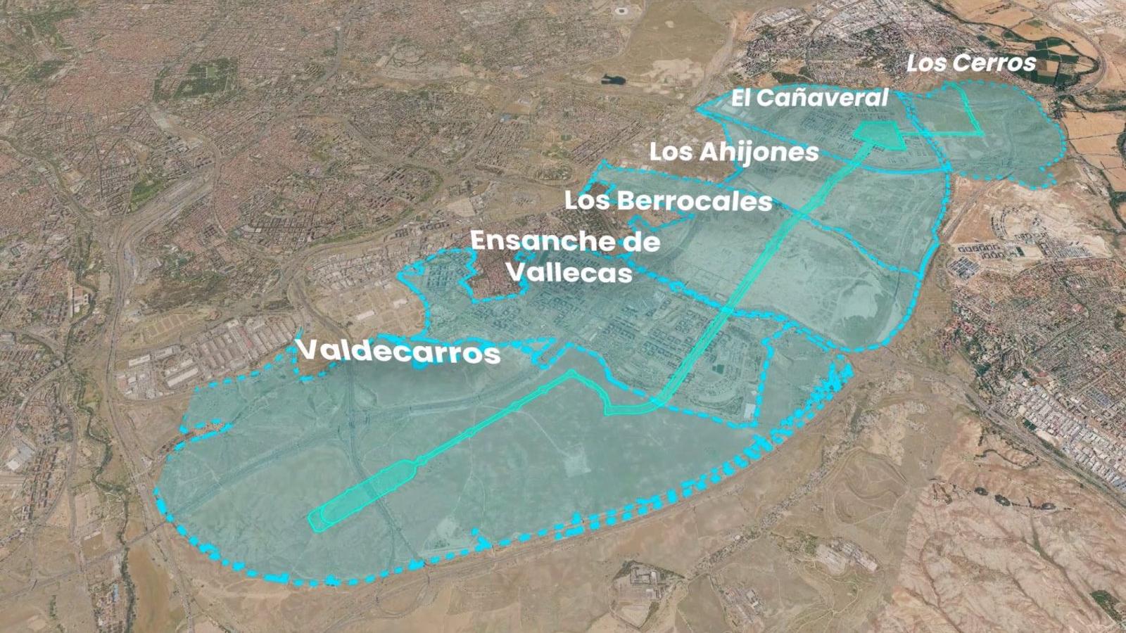 Madrid ampliará su concepto de espacio público en los desarrollos del sureste