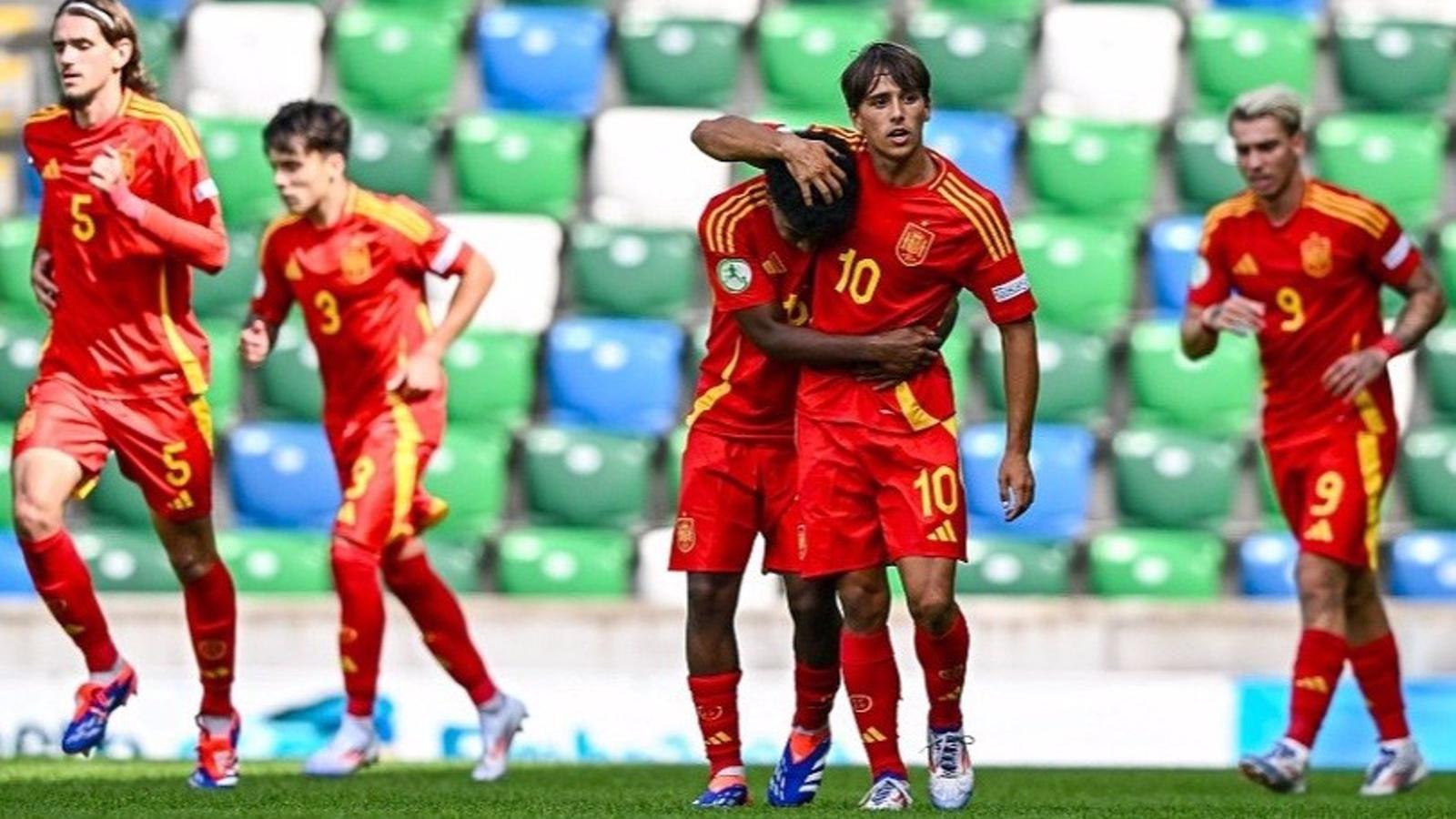 España sub-19 alcanza la final del Campeonato de Europa