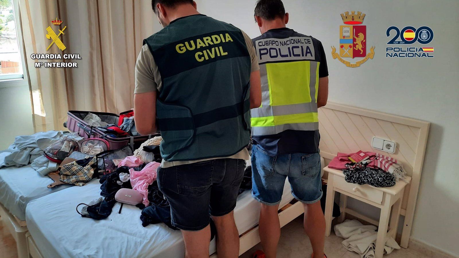 Cinco detenidos en operación contra robo de relojes de lujo