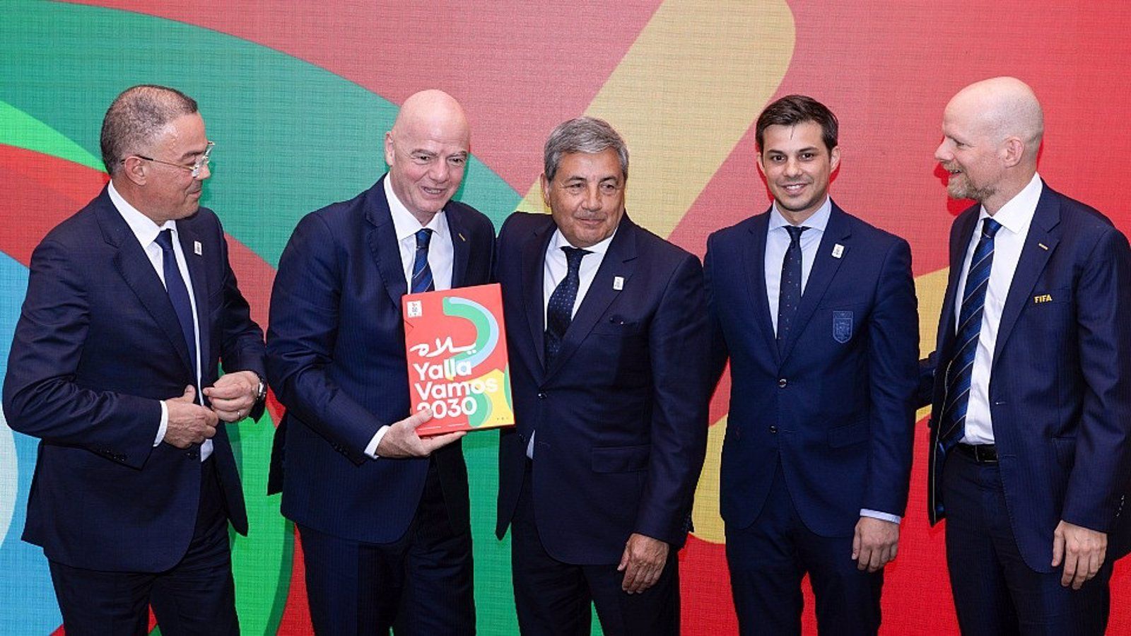 Presentan la candidatura conjunta de España, Portugal y Marruecos para el Mundial 2030