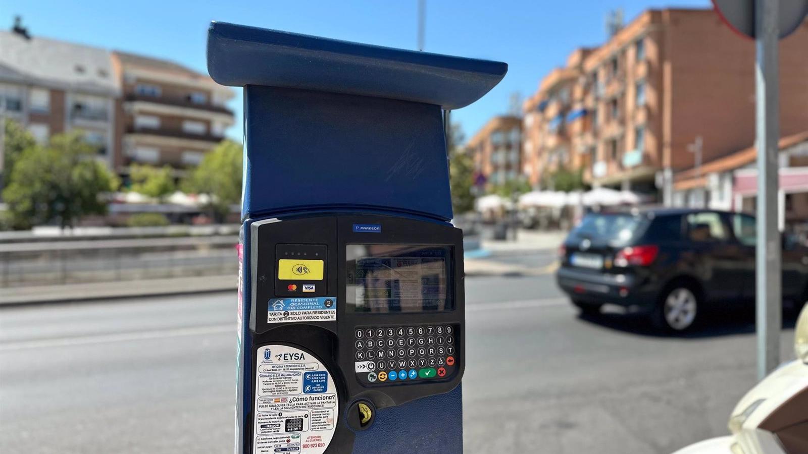 Aparcamiento gratuito en la zona SER de Majadahonda en agosto por segundo año consecutivo