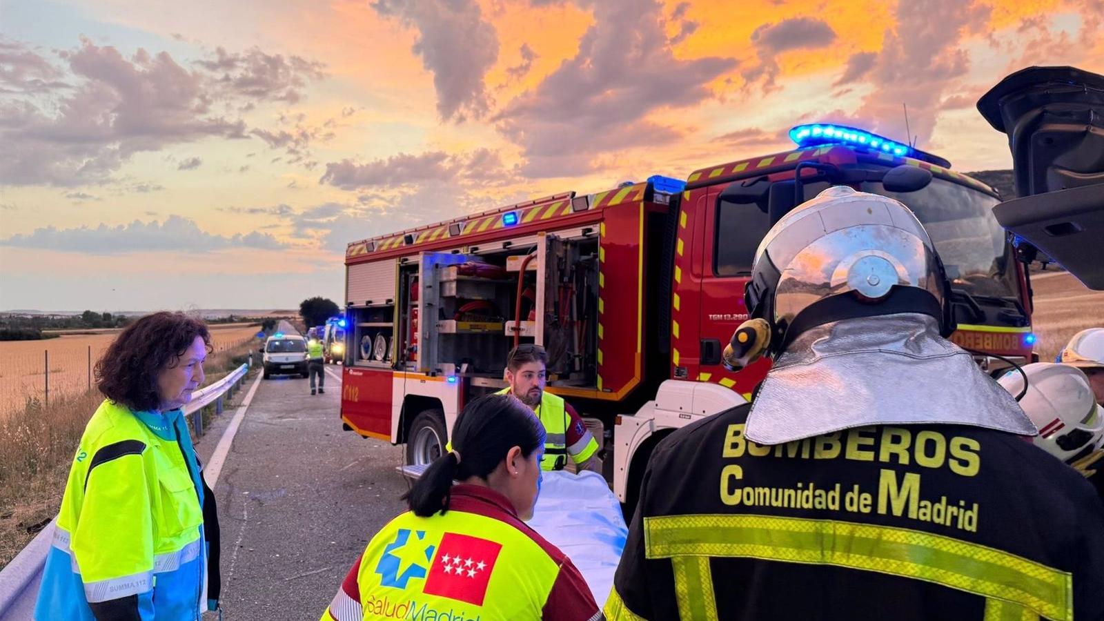  Incendio de basuras en Arroyomolinos sin víctimas ni heridos