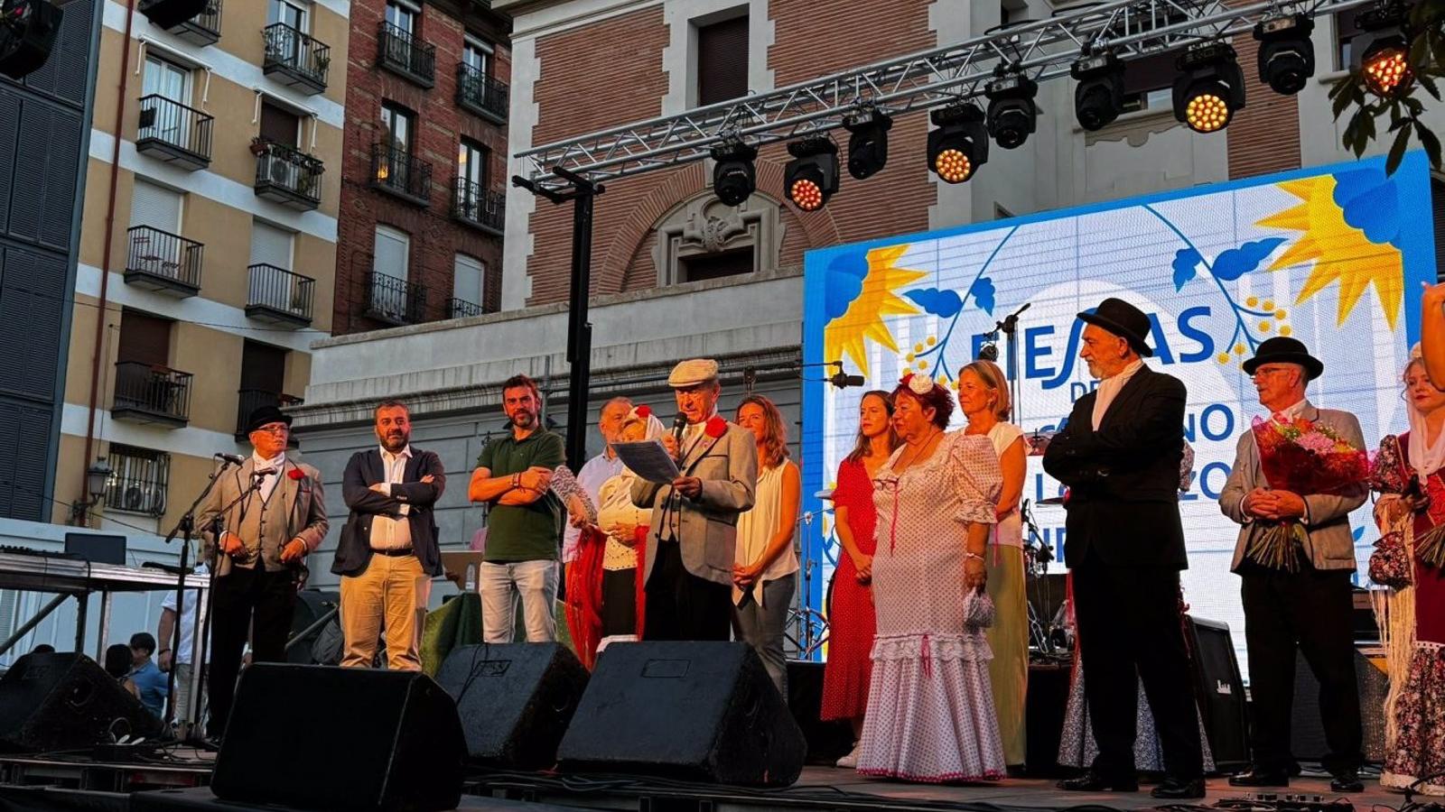 Comienzan las fiestas del distrito Centro en Madrid con un emotivo pregón