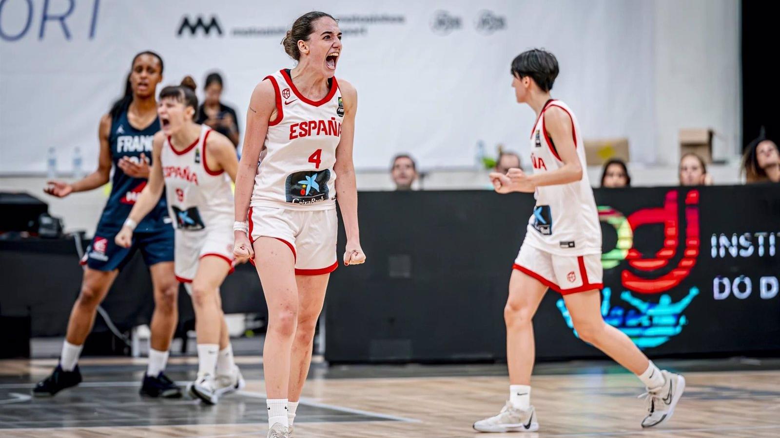 Francia frena a España Sub-18 y le arrebata el oro en el Eurobasket