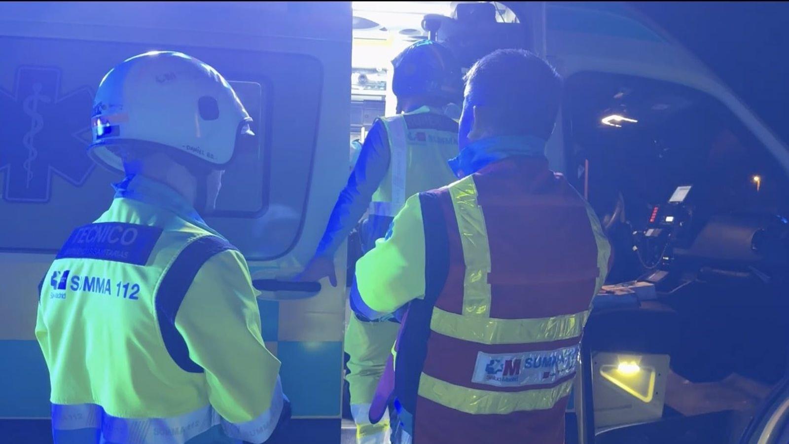 La agresión con una catana en Parla comenzó con una discusión entre dos habituales de una plaza