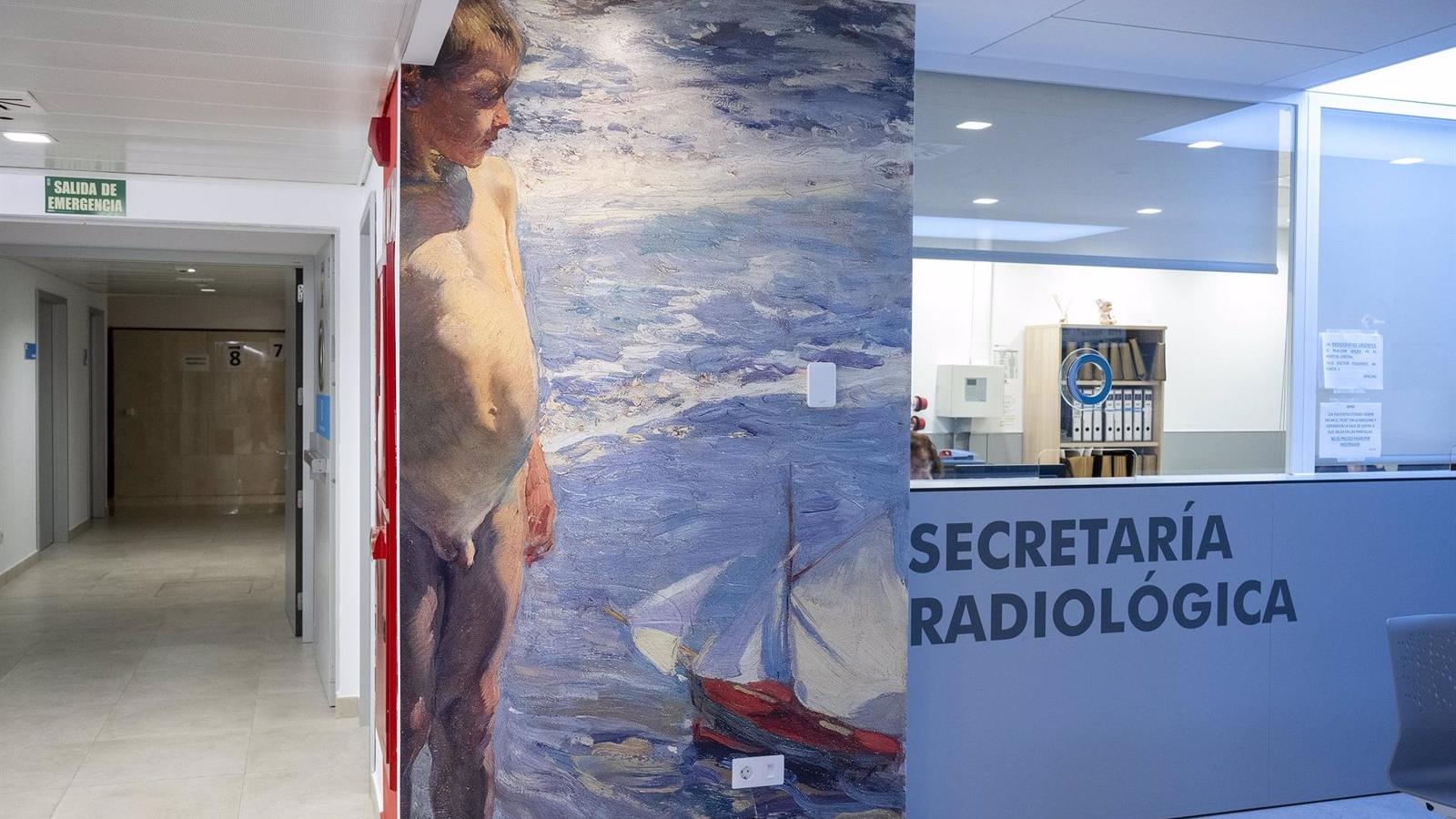 El Hospital Gregorio Marañón inaugura nuevas salas de espera inspiradas en Sorolla