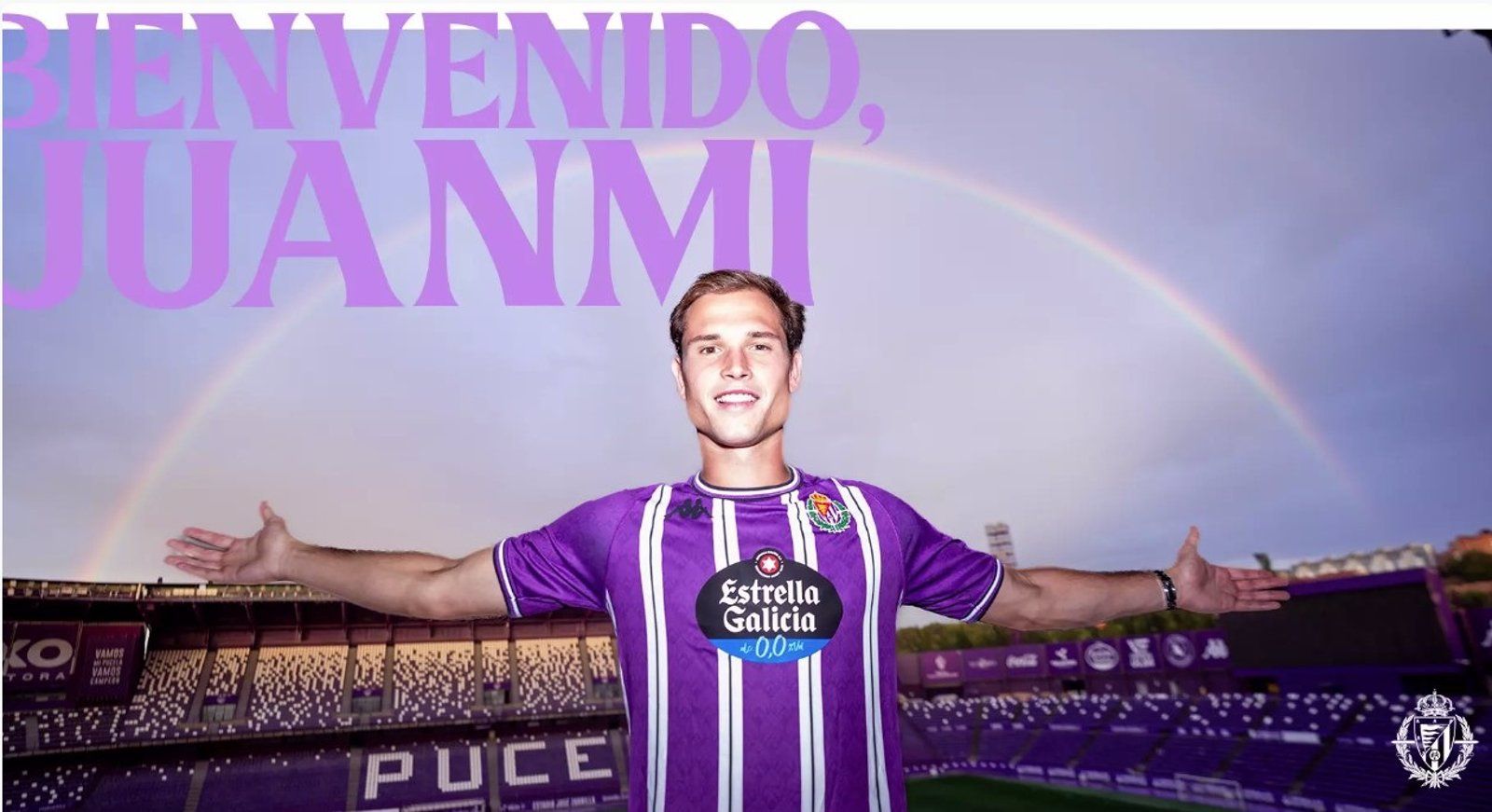 Juanmi Latasa se compromete con el Real Valladolid hasta 2029