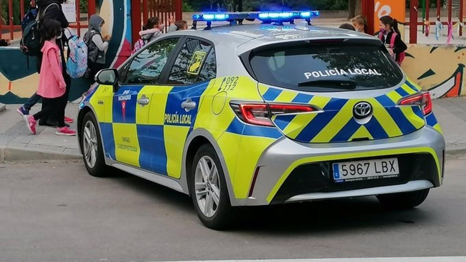 Detenido un conductor sin carné tras una peligrosa persecución en Rivas Vaciamadrid