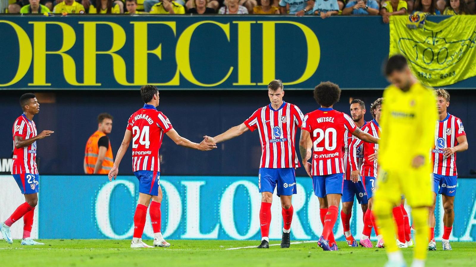 El Atlético de Madrid rescata un punto en un duelo frenético ante el Villarreal