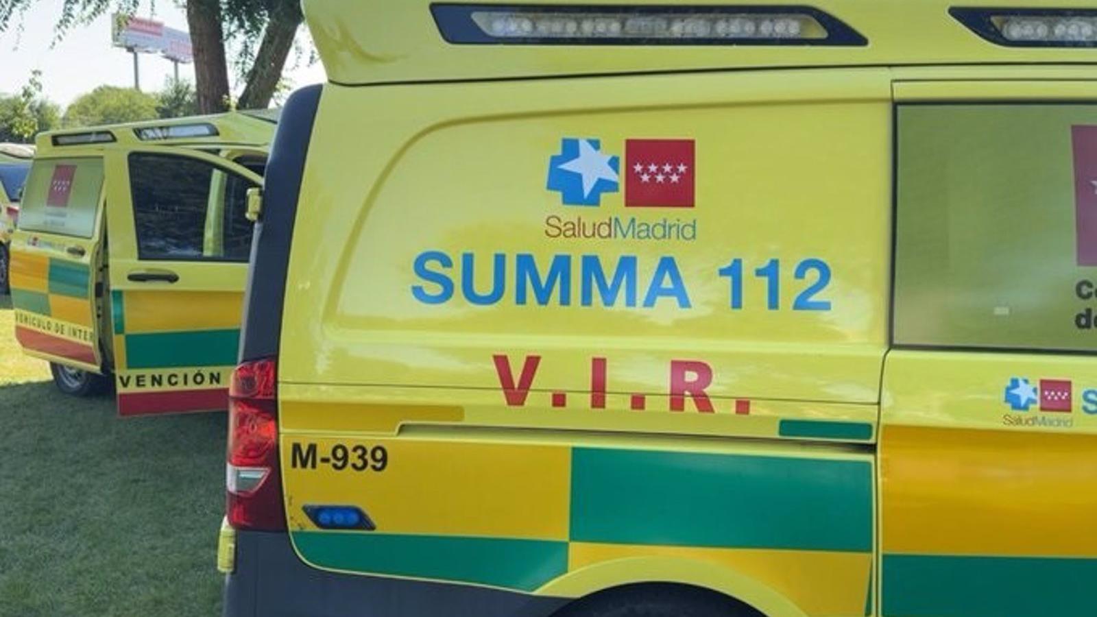 Un trabajador grave tras caer de un andamio en Guadarrama