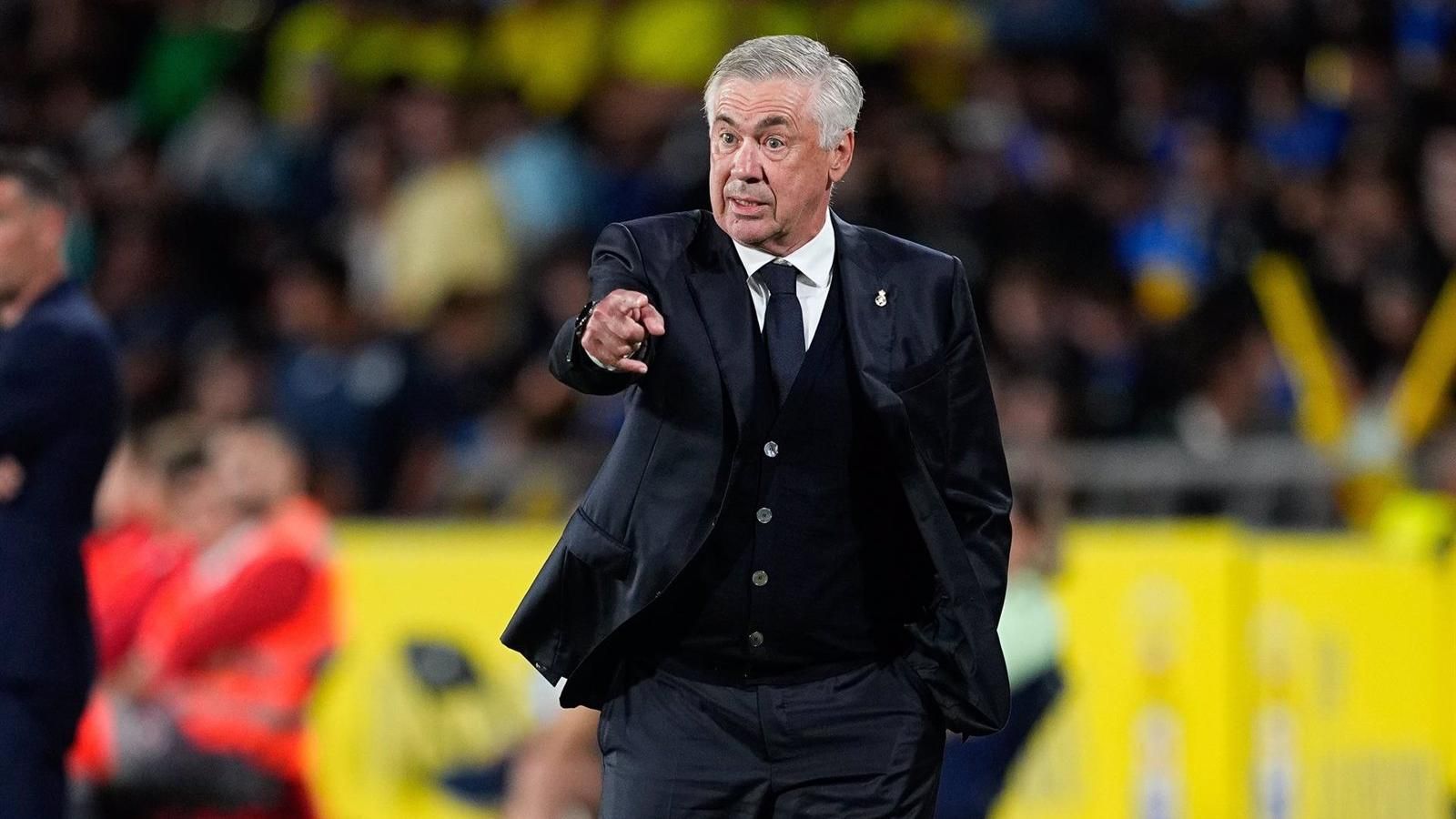 Ancelotti pide soluciones inmediatas tras el empate ante Las Palmas