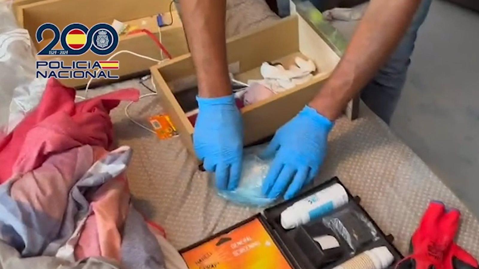 Desarticulado un laboratorio de cocaína y metanfetamina en Torrejón de Ardoz
