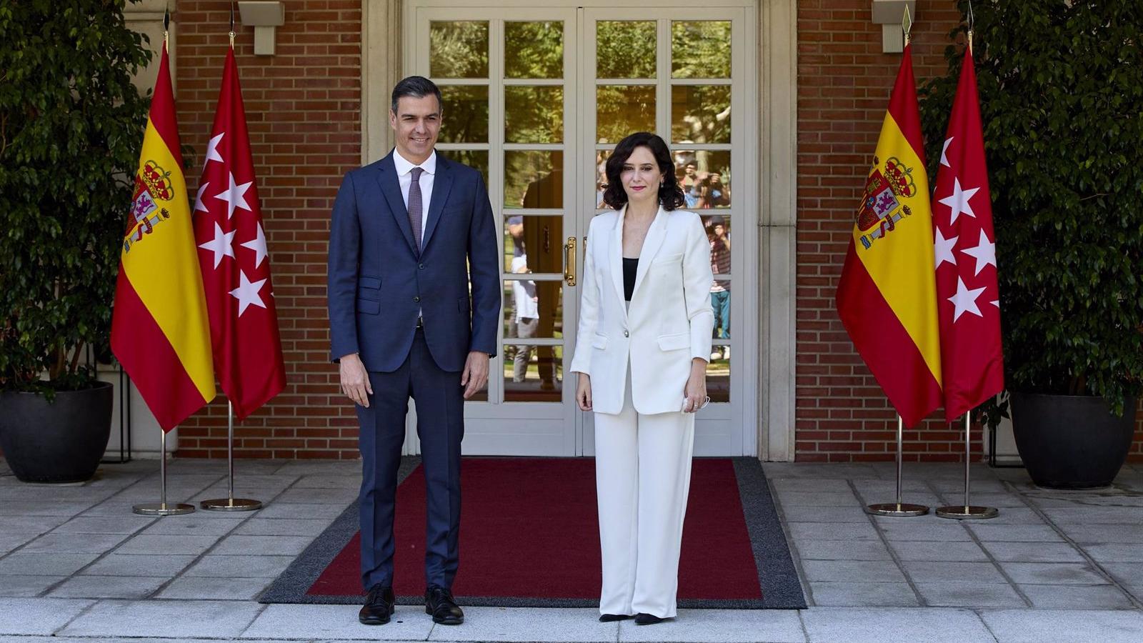 Ayuso acusa a Sánchez de utilizar las instituciones para justificar un "robo a Madrid"