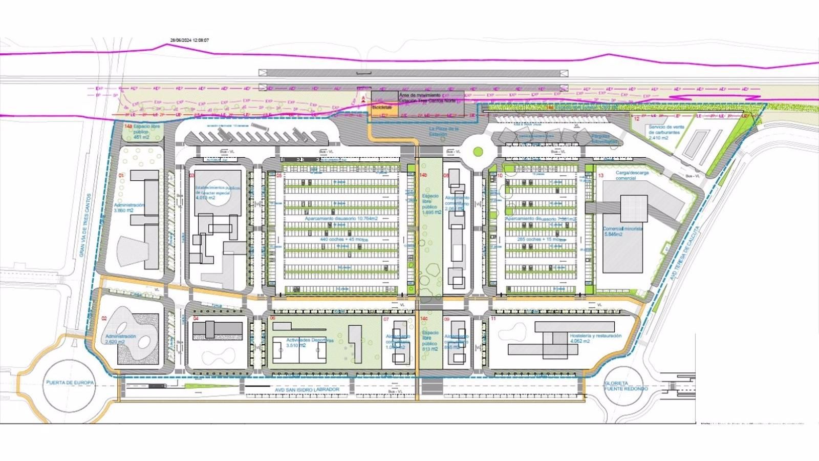  Tres Cantos avanza en el proyecto de la nueva estación de Cercanías Norte