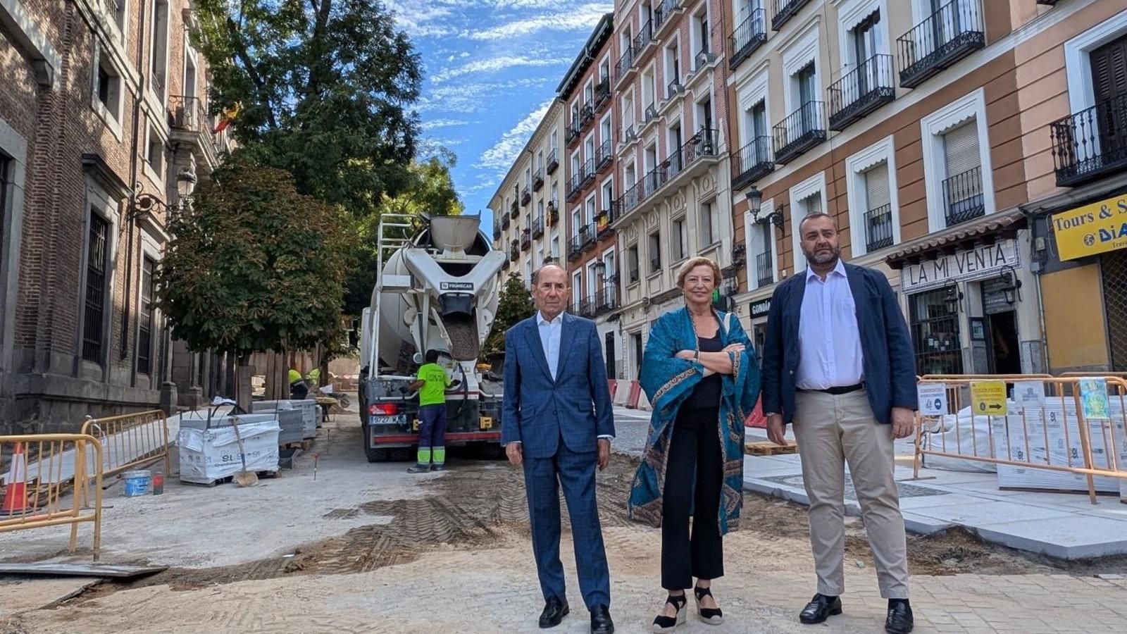 La reforma de San Quintín y la plaza de la Marina Española en Centro priorizará al peatón