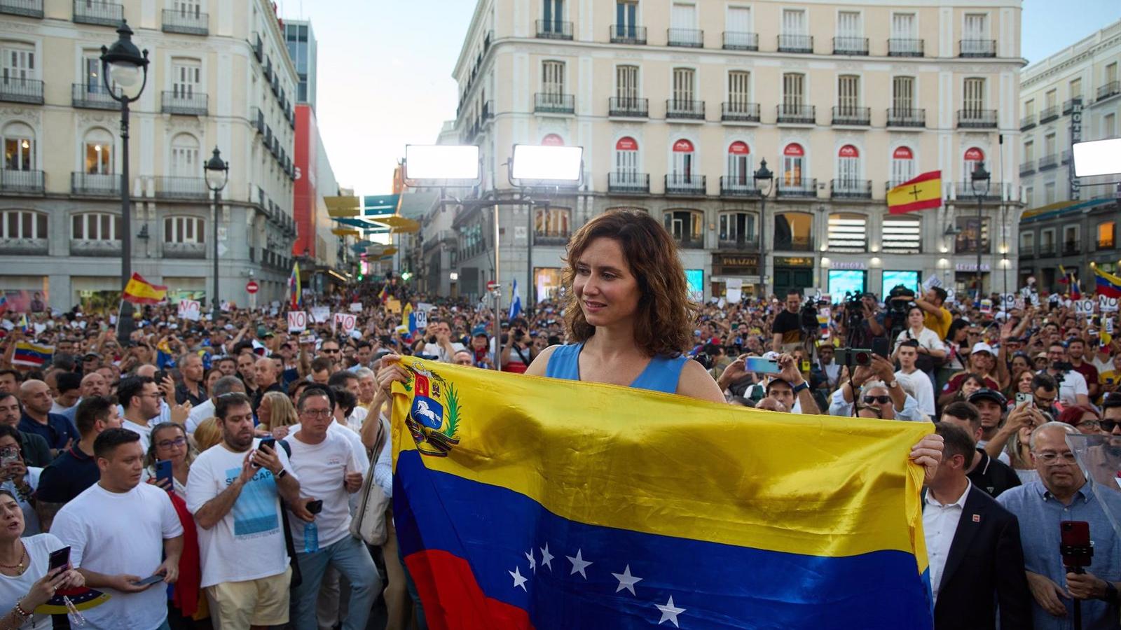 Ayuso pide al Gobierno reconocer a Edmundo González como ganador de las elecciones en Venezuela