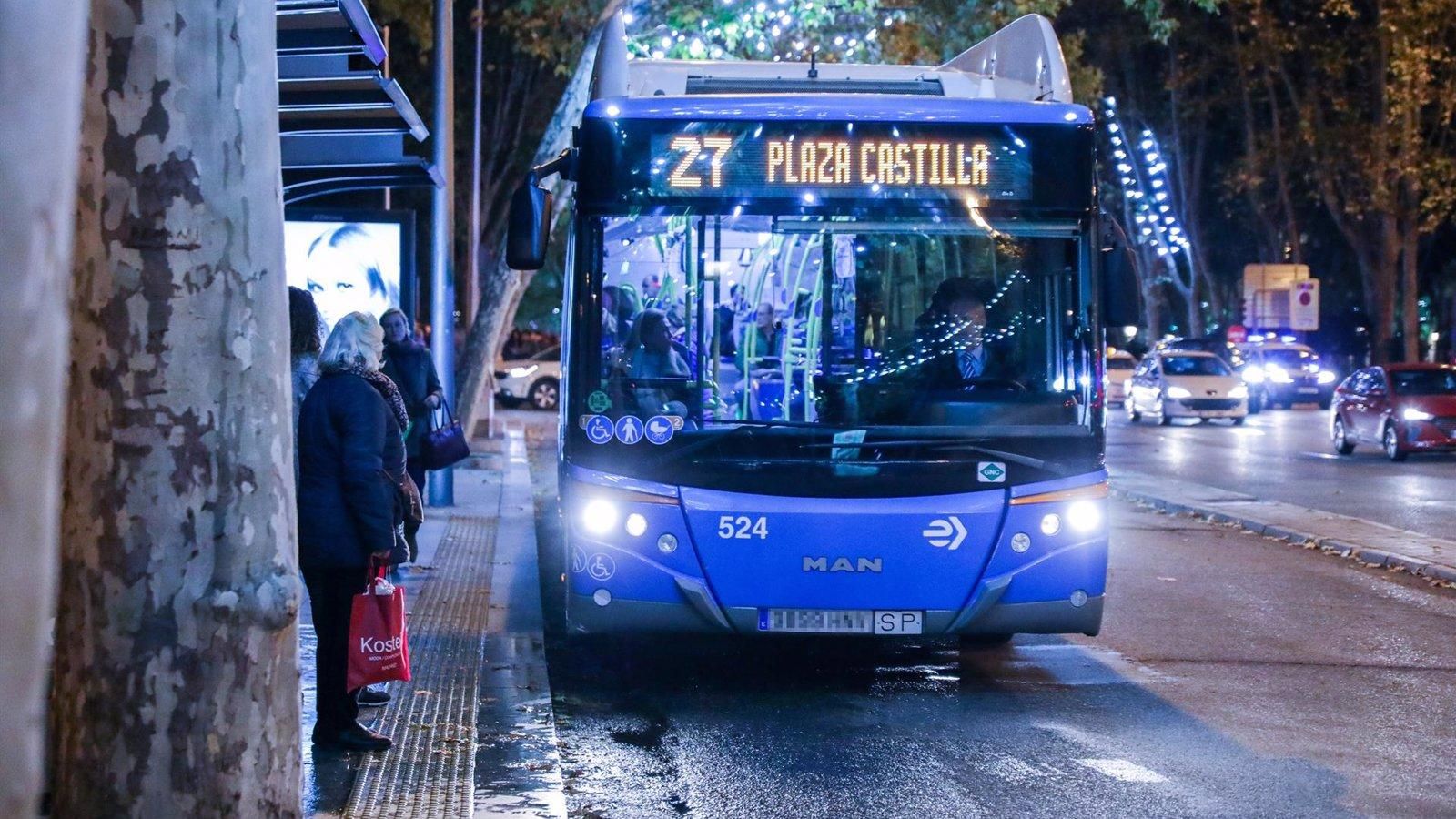 Aumenta un 12% el número de pasajeros en la EMT durante la jornada gratuita