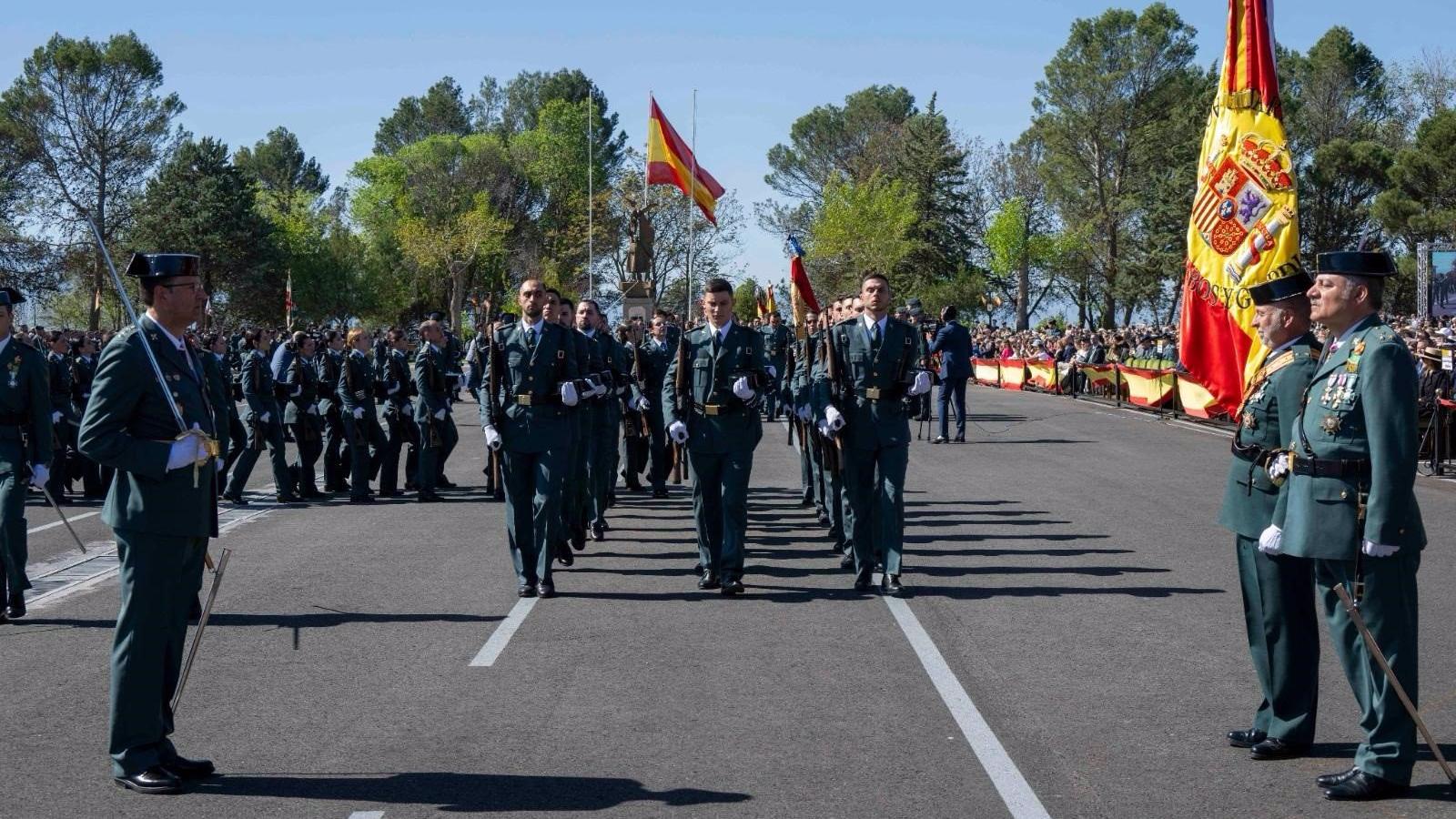 Un total de 356 guardias alumnos inician prácticas en octubre