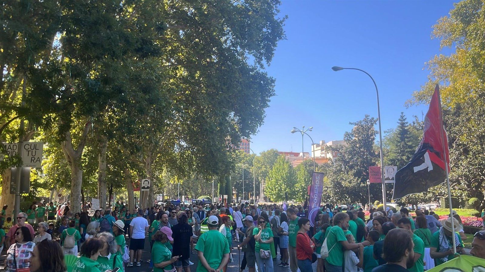 La 'Marea Verde' vuelve a las calles para exigir más recursos en la educación pública