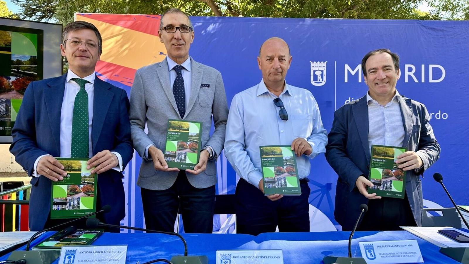 El Ayuntamiento de Madrid presenta un libro sobre los parques de Fuencarral-El Pardo